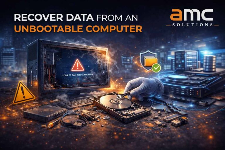 How to Recover Data from a Computer That Fails to Boot